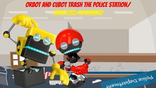 Orbot and Cubot Trash the Police StationArrestedGrounded [upl. by Ylelhsa]