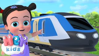 Canzone del Treno  Veicoli per bambini  HeyKids Italiano  Canzoni Per Bambini [upl. by Engud]