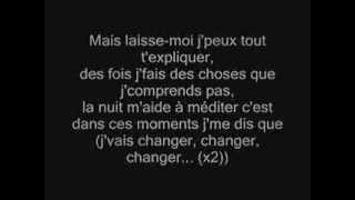 Maître Gims  Changer Paroles lyrics [upl. by Nylodnarb]