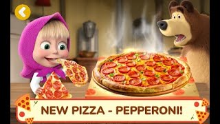 masha and the bear pizzeria  Masha Games Funplaygames91 [upl. by Redfield309]