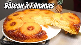 Gâteau à lAnanas Caramélisé  Recette Facile et Délicieuse [upl. by Alysa61]