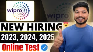 Wipro Hiring 2023 2024 2025 Batch – Apply Now for Off Campus  Job4freshers [upl. by Tsirhc]