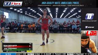 Mat 16 132 Ryan Ripplinger North Dakota 1 Vs Jose Fernandez California [upl. by Akalam]