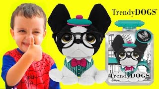 Trendy Dogs Louis Cãozinho Perfumado Unboxing em Portugues ToysBR [upl. by Follmer]