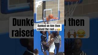 Eric Hillsman dunks on defender then raised the roof 😂  topflightszn [upl. by Genovera]