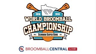 2018 World Broomball Championships  End Game Highlights [upl. by Emogene422]