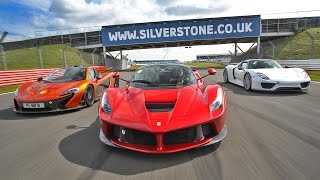 Forza 7 drag race McLaren P1 vs Ferrari LaFerrari vs Porsche 918 spyder [upl. by Suiravad]