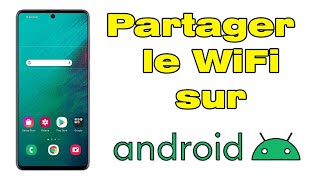 Comment partager la connexion Wifi de mon téléphone Android [upl. by Monty680]