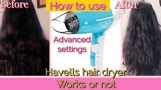 Havells hair dryer honest product review [upl. by Shina]