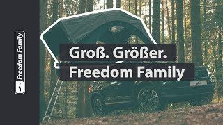 qeedo Freedom Family 2020  Das große unter den Dachzelten 🚙  Teaser [upl. by Tehr]