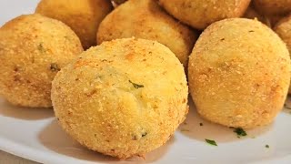 Deliciosas Bombas de Papas  Facil Receta [upl. by Avril]