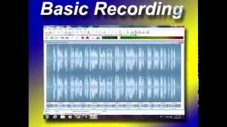 Goldwave tutorial basic recordingplayback [upl. by Nylknarf]