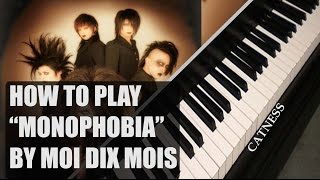 Moi Dix Mois  Monophobia  Piano intro Synthesia [upl. by Aneelad]