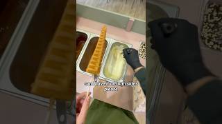 Would you double side yours wafflewands waffleshop food chocolate [upl. by Murdocca]