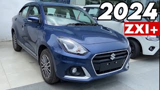 NEW DZIRE 2024 ZXI PLUS TOP MODEL 🔥 MARUTI SUZUKI DZIRE ZXI PLUS BLUE COLOUR TOP MODEL NEW 2024 [upl. by Addia]