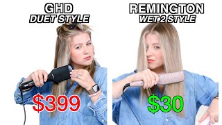 ghd Duet Style vs Remington Wet 2 Style Flat Iron [upl. by Bernadene]