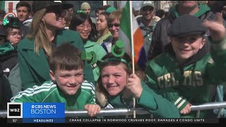 St Patricks Day Parade means celebration and family tradition in South Boston [upl. by Yaras58]