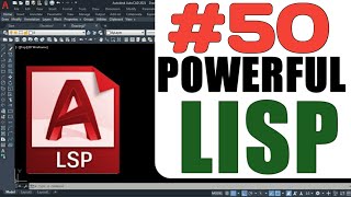 quot50 Powerful AutoCAD Productive Lisp Programs  Best CAD Tutorialsquot [upl. by Epps]