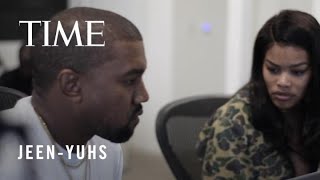 Kanye Creates a New Beat in Real Time in quotjeenyuhsquot Unreleased Scene [upl. by Eslek]