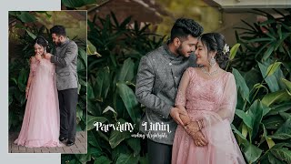 PARVATHI  LITHIN ENGAGEMENT HIGHLIGHTS  AUGUST19 PHOTOGRAPHY  KITES EVENTS  2024 [upl. by Dnarud563]