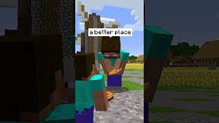 HEROBRINE’S PAST LIFE PART 2 🔗 shorts minecraft [upl. by Haliak]