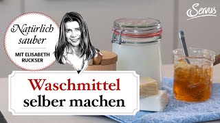 Flüssigwaschmittel und Waschpulver selber machen [upl. by Seldon]