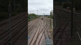 158 873 at Tallington footbridge [upl. by Anaitat]