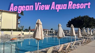 Aegean View Aqua Resort Hotel na Greckiej wyspie Kos [upl. by Ruenhcs]