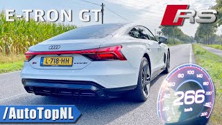 AUDI RS ETRON GT  0250 ACCELERATION amp TOP SPEED by AutoTopNL [upl. by Epolenep]