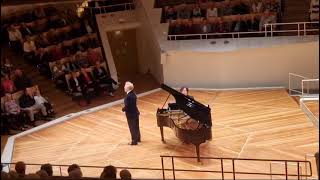 HEIKO REISSIG  Wolgalied Livemitschnitt Philharmonie Berlin 17102024 Klavier Mikhail Mordvinov [upl. by Lat]