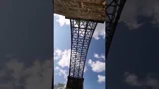 20th May 2023 Ingleton Branch Line and the iron girder arched truss bridge over the River Lune [upl. by Sparks]