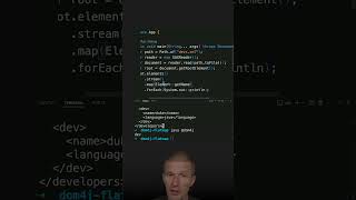 Extracting Text from XML with dom4j and flatMap java shorts coding airhacks [upl. by Breskin]