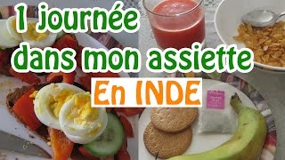 1 JOURNÉE dans mon assiette  En INDE [upl. by Tybie]