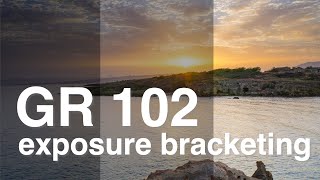 Ricoh GR 102 1  Landscapes and Exposure Bracketing [upl. by Nosnor]