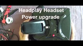 Headplay goggles DIY battery installation upgrade [upl. by Pucida]