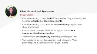 Client ServiceLevel Agreements  A 30Minute Guide for Financial Services  Webinar [upl. by Dorella]