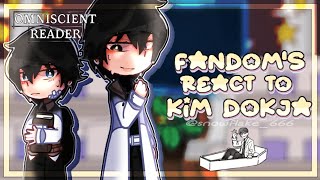 Fandoms react to Kim Dokja 13  ft orv  read pls description  snowflake [upl. by Susy255]