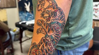 The Brig  Ep 2  Tigers snakes amp NO SHOWS  American Traditional Tattooing [upl. by Clabo]