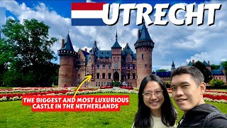 Utrecht We Visited the LARGEST and Most LUXURIOUS CASTLE in The Netherlands [upl. by Nohsauq]