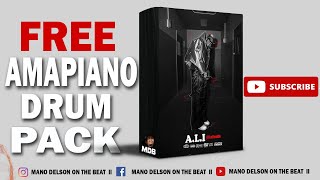 🔥FREE🔥Amapiano Drum Pack 2024  🧩🧑🏾‍🚀  quotNandipha808quot  Amapiano Sample Pack 2024 [upl. by Anwahsad]