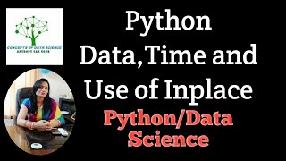 How To Handle Date Time Columns  How To Read Date In Python  Recorded Online Classroom Sessions [upl. by Enier]