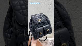 Christian Dior Caro Bag Backpack Lambskin [upl. by Anilosi]