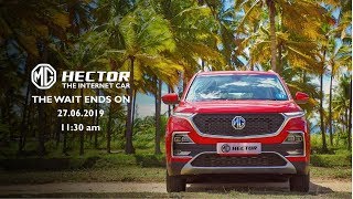 MG Hector  Price Unveil [upl. by Einomrah756]