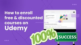 How to enroll free amp discounted courses OR download any course you wish on Udemy [upl. by Eceinart349]