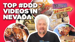 Top 5 DDD Videos in Nevada with Guy Fieri  Diners DriveIns and Dives  Food Network [upl. by Eeruhs87]