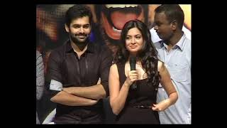 Ongole Gitta Movie Audio Launch Ram Krithi Kharbanda Bhaskar [upl. by Aihsotan594]