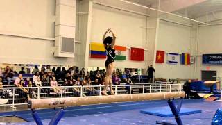 2011 EQ Compulsories Laurie Hernandez Balance Beam [upl. by Gracie325]