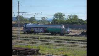 Desguace de las locomotoras 354 en Las Matas [upl. by Annabelle49]