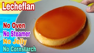 How to cook Lecheflan No Oven No Steamer No jelly no Cornstarch [upl. by Eocsor]