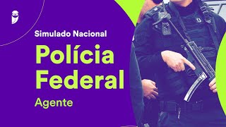 Simulado Nacional Polícia Federal Agente  Correção [upl. by Anaik]